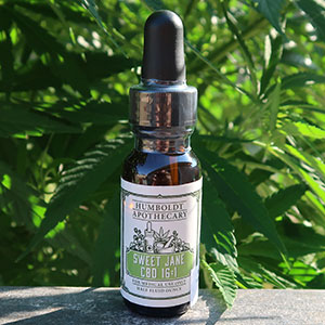 sweet jane cbd tincture 141 miligrams CBD and 9 miligrams thc